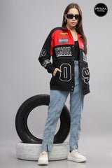 Unisex Letterman Racing  Vintage Jacket