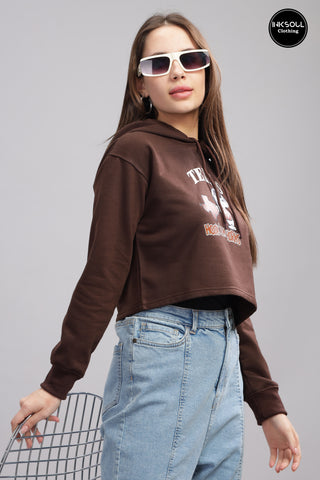 Women's Texas All Season Crop Hoodie