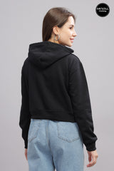 Women's Twin Model All Season Crop Hoodie