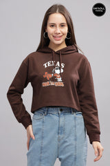 Women's Texas All Season Crop Hoodie