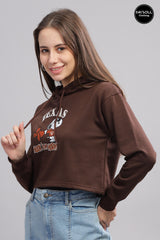 Women's Texas All Season Crop Hoodie