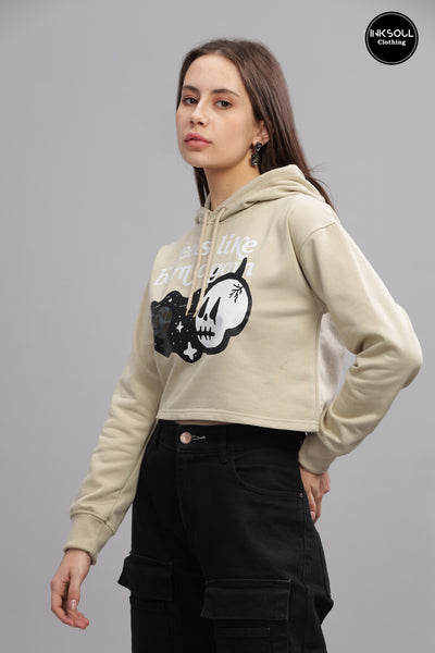 Women's Born Again Crop All Season Hoodie