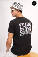 Men's Black Falling Apart T-shirt