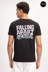 Men's Black Falling Apart T-shirt