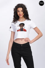 Women's Weekend Anime Crop Top