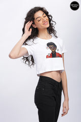 Women's Weekend Anime Crop Top