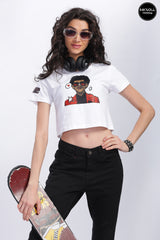 Women's Weekend Anime Crop Top