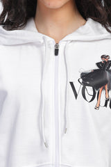 Women's Vogue All Season Crop Hoodie