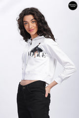 Women's Vogue All Season Crop Hoodie