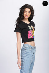 Women's Fashion Model's Crop Top