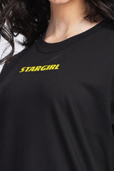 Women's Star Girl Graphic Printed Oversized T-shirt