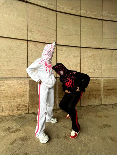 Couple Spider Full Zip Hoodie