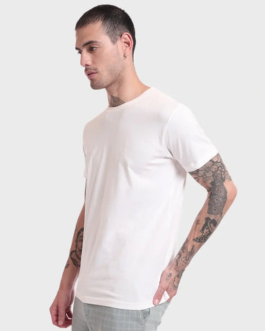 White Plain Regular T-shirt