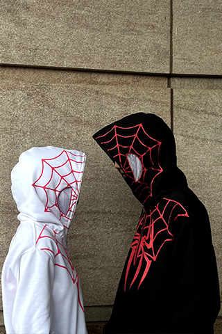 Couple Spider Full Zip Hoodie